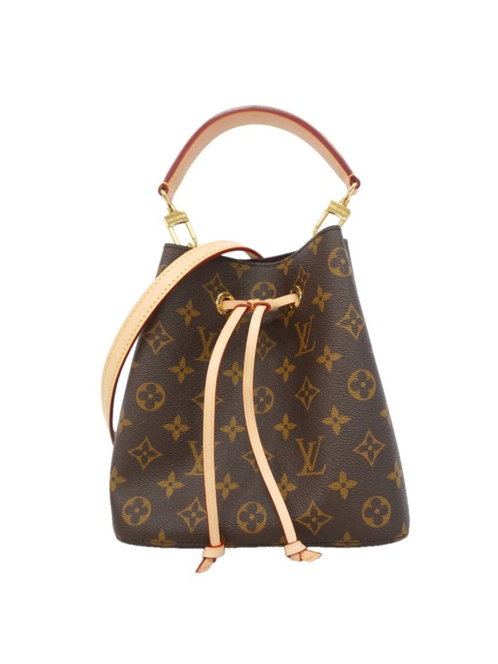 Louis Vuitton Handbag Monogram Neo Noe BB Brown 2-Way Bag